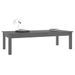 Table basse Gris 110x50x30 cm Bois massif de pin - Photo n°6