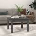 Table basse Gris 45x45x30 cm Bois massif de pin - Photo n°1