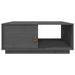 Table basse Gris 80x50x35,5 cm Bois massif de pin - Photo n°6