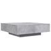 Table basse gris béton 100x100x31 cm bois d'ingénierie - Photo n°7