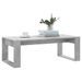 Table basse gris béton 102x50x35 cm bois d'ingénierie - Photo n°3