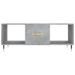 Table basse gris béton 102x50x40 cm bois d'ingénierie - Photo n°5