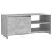 Table basse Gris béton 102x50x45 cm Bois d'ingénierie - Photo n°1