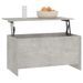 Table basse Gris béton 102x55,5x52,5 cm Bois d'ingénierie - Photo n°7