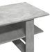 Table basse gris béton 102x55x42 cm bois d'ingénierie - Photo n°6