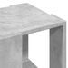 Table basse gris béton 32x32x30 cm bois d'ingénierie - Photo n°7