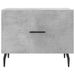 Table basse gris béton 50x50x40 cm bois d'ingénierie - Photo n°5