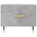 Table basse gris béton 50x50x40 cm bois d'ingénierie - Photo n°5