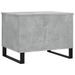 Table basse Gris béton 60x44,5x45 cm Bois d'ingénierie - Photo n°5