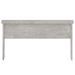 Table basse Gris béton 80x50,5x41,5 cm Bois d'ingénierie - Photo n°4