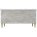 Table basse Gris béton 90x44,5x45 cm Bois d'ingénierie - Photo n°7