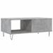 Table basse Gris béton 90x50x36,5 cm Bois d'ingénierie - Photo n°8