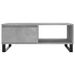 Table basse gris béton 90x60x35 cm bois d'ingénierie - Photo n°5