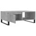 Table basse gris béton 90x60x35 cm bois d'ingénierie - Photo n°6
