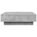 Table basse Gris béton 90x90x28 cm - Photo n°5