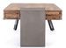 Table basse industrielle bois de manguier recyclé et acier noir Kramer 118 cm - Photo n°3