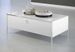 Table basse laqué blanc 1 volet Kaela L 110 cm - Photo n°3