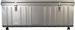 Table basse malle en métal gris alu Terra L 100 x H 40 x P 55 cm - Photo n°5