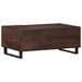 Table basse marron 100x55x40 cm bois de manguier massif - Photo n°4