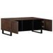 Table basse marron 100x55x40 cm bois de manguier massif - Photo n°5