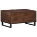 Table basse marron 80x51x40 cm bois de massif manguier - Photo n°4