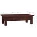 Table basse Marron classique 100x50x30 cm Bois d'acajou massif - Photo n°8