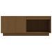 Table basse Marron miel 100x101x40,5 cm Bois massif de pin - Photo n°5