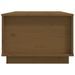 Table basse Marron miel 100x50x35 cm Bois massif de pin - Photo n°7