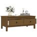 Table basse Marron miel 100x50x40 cm Bois massif de pin - Photo n°5