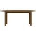 Table basse Marron miel 110x55x45 cm Bois massif de pin - Photo n°5