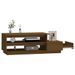 Table basse Marron miel 120x50x40,5 cm Bois massif de pin - Photo n°4