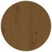 Table basse Marron miel Ø 35x35 cm Bois massif de pin - Photo n°6