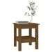 Table basse Marron miel 35x35x40 cm Bois massif de pin - Photo n°5