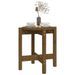 Table basse Marron miel Ø 42,5x45 cm Bois massif de pin - Photo n°4