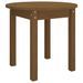 Table basse Marron miel Ø 45x40 cm Bois massif de pin - Photo n°1