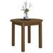 Table basse Marron miel Ø 55x45 cm Bois massif de pin - Photo n°4