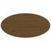 Table basse Marron miel 80x40x35 cm Bois massif de pin - Photo n°6