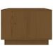 Table basse Marron miel 80x50x35 cm Bois massif de pin - Photo n°7