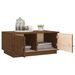 Table basse Marron miel 80x50x35 cm Bois massif de pin - Photo n°4