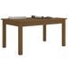 Table basse Marron miel 80x50x40 cm Bois massif de pin - Photo n°6