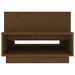 Table basse Marron miel 80x55x40,5 cm Bois massif de pin - Photo n°6