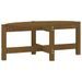 Table basse Marron miel 87x48x35 cm Bois massif de pin - Photo n°1