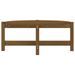 Table basse Marron miel 87x48x35 cm Bois massif de pin - Photo n°5