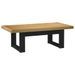 Table basse NOAIN pieds en forme de U 120x60x40 cm massif pin - Photo n°1