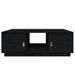 Table basse Noir 100x50x35 cm Bois massif de pin - Photo n°6