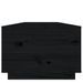 Table basse Noir 100x50x35 cm Bois massif de pin - Photo n°8