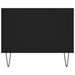 Table basse noir 102x50x40 cm bois d'ingénierie - Photo n°7