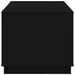 Table basse noir 102x50x44 cm bois d'ingénierie - Photo n°8