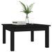 Table basse Noir 55x55x30 cm Bois massif de pin - Photo n°3