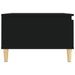 Table basse noir 55x55x36,5 cm bois d'ingénierie - Photo n°8